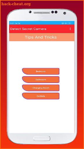 Detect Hidden Cameras And Microphones X screenshot