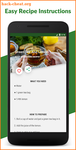 Detox Water Drinks Recipes: Detox Water Recipes screenshot