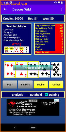 Deuces Wild - Trainer screenshot