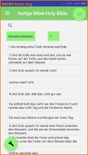 Deutsch German Bible English Bible Parallel screenshot
