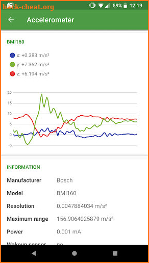 DevCheck Hardware and System Info screenshot