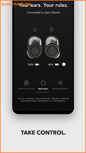 Devialet Gemini screenshot