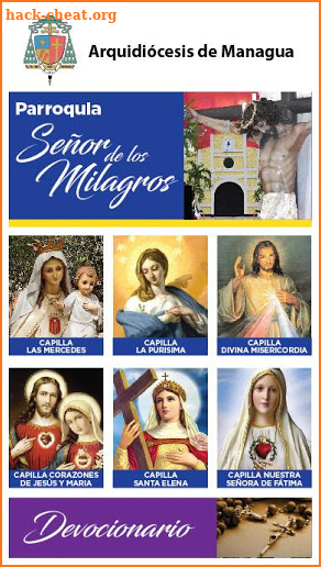 Devocionario Señor de los Milagros screenshot