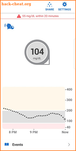 Dexcom G6 Mobile screenshot