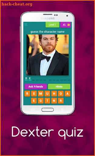 Dexter quiz screenshot