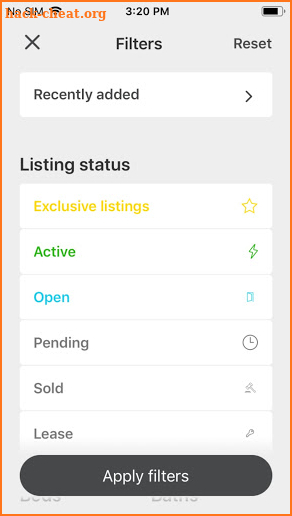 DF Home Search screenshot