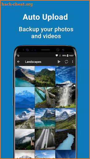 dFolio - Dropbox Photo Gallery and Uploader screenshot