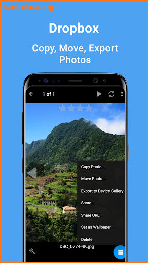 dFolio - Dropbox Photo Gallery and Uploader screenshot