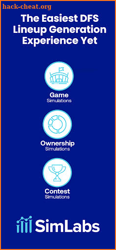DFS Lineup Optimizer - SimLabs screenshot