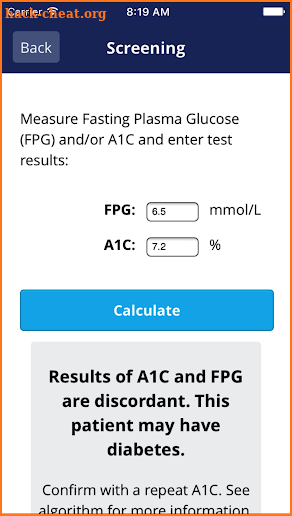 Diabetes Canada Guidelines screenshot