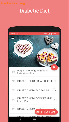 Diabetic Dessert Cookbook screenshot