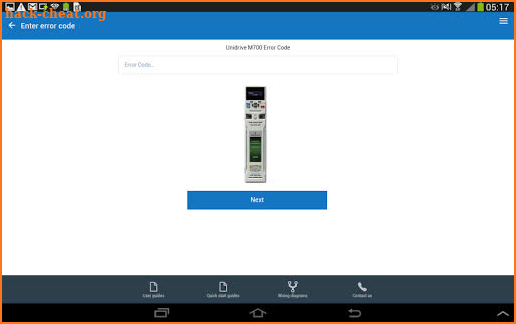 Diagnostic Tool screenshot