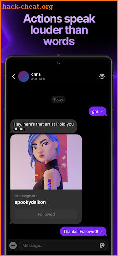 Dialect: Wallet Chat screenshot