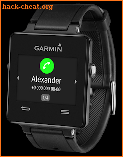 Dialer for Garmin Connect IQ Watches screenshot