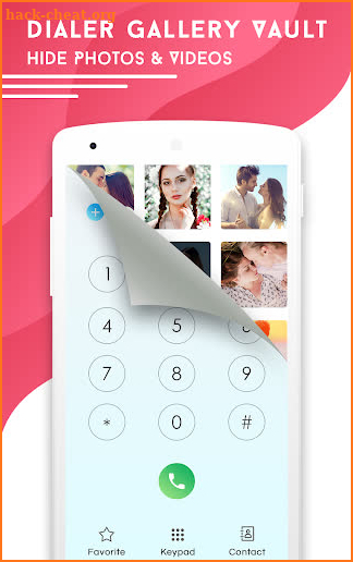 Dialer Gallery Vault - Hide Photos & Videos screenshot