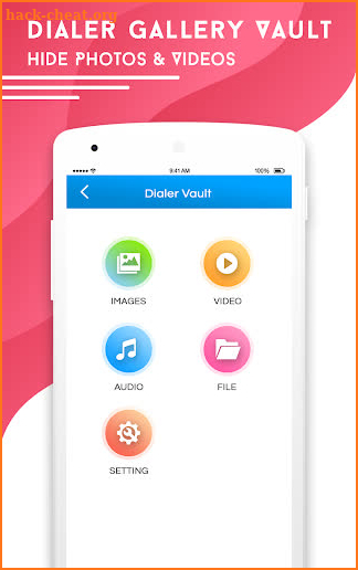 Dialer Gallery Vault - Hide Photos & Videos screenshot