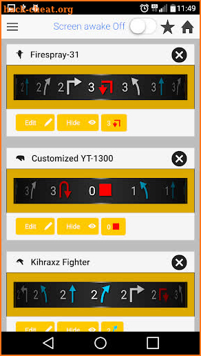 Dials For X-Wing 2 - Scum screenshot