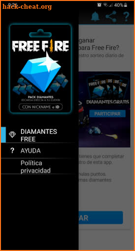 Diamantes Gratis FF screenshot