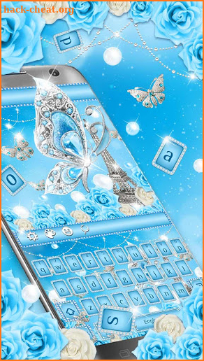 Diamond Butterfly Keyboard screenshot