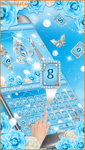 Diamond Butterfly Keyboard screenshot