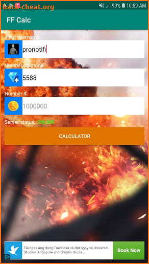 Diamond Calc Free Fire New screenshot