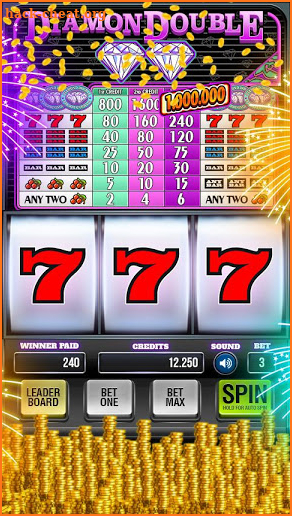 Diamond Double Slot Machine screenshot