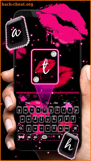 Diamond Lips Keyboard screenshot