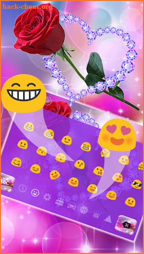 Diamond Rose Keyboard screenshot