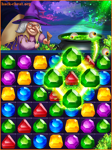 Diamond Witch Legend Puzzle screenshot