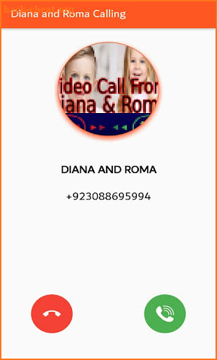 Diana & Roma Fake Video Call screenshot