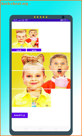 diana and Roma game - Diana Roma Puzzle game screenshot