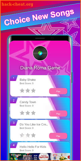 Diana and Roma Piano Tiles screenshot