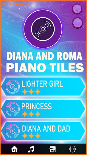 Diana and Roma Piano Tiles screenshot