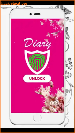 Diary with Fingerprint screenshot