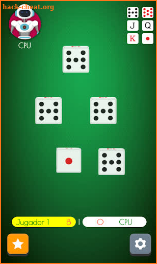 Dice game 3D screenshot