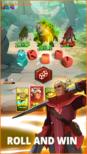 Dice Heroes - Battle RPG screenshot