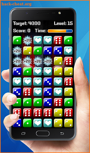 Dice Puzzle Classic - Colorblock Match 3 Game screenshot