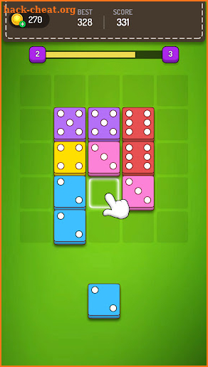 Dice Puzzle - Number Game screenshot