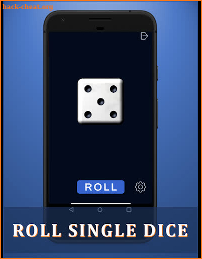 Dice rolling - 3D dice roller screenshot