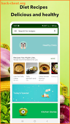 Diet Recipes screenshot