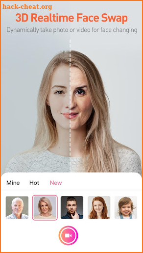 DiffSnap-AI camera,sticker,selfie,deepfake,cutout screenshot