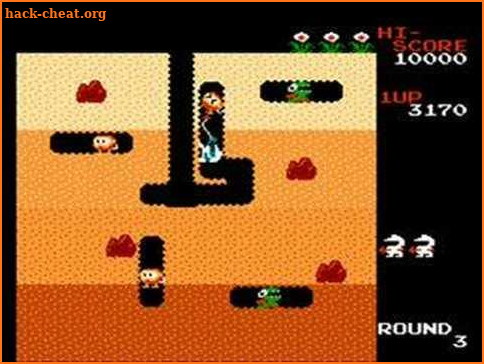 DIG DUG -  GAME 8 BITS screenshot