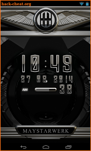 Digi Clock Widget Atlantis screenshot