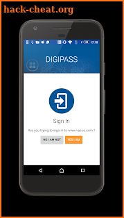 DIGIPASS® App screenshot