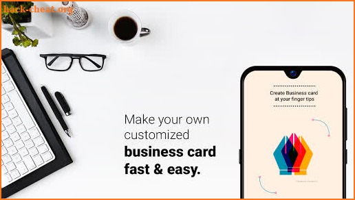 Digital Business Card-Design & Organize in Minutes screenshot