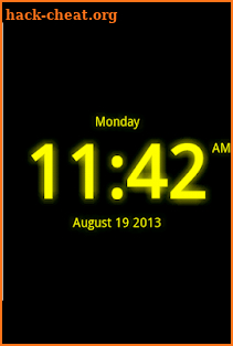 Digital Clock Live Wallpaper-7 screenshot