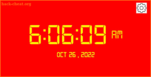 Digital Clock Pro: Night Clock screenshot