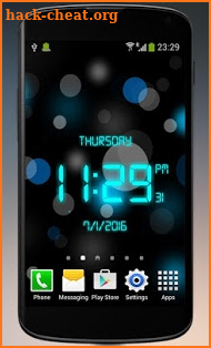 Digital Clock - Screen Watch screenshot