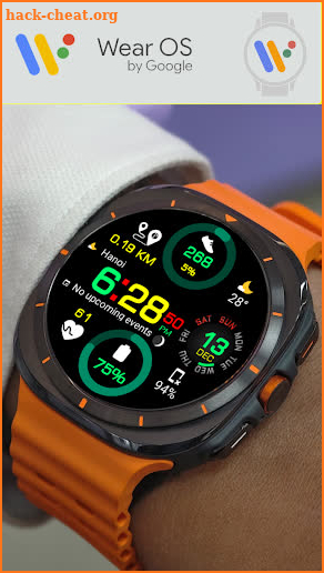 Digital Color WearOS NTV570 screenshot