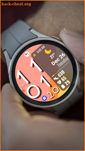 Digital Color WearOS NTV572 screenshot